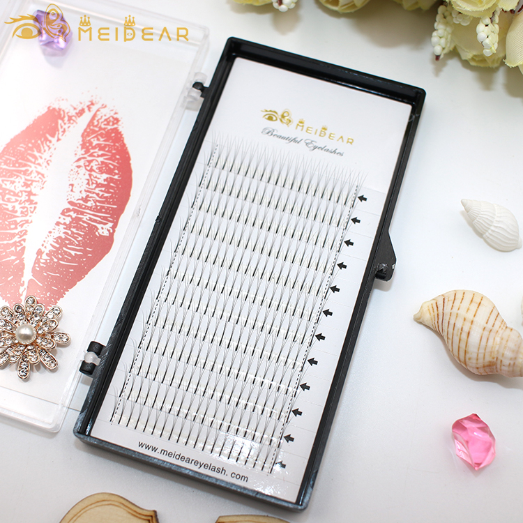 Top quality Russian Volume lashes extension thickness 0.05 0.10 0.15 length 4-20mm with private label